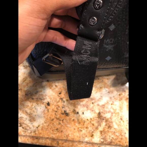 Authentic MCM Studded Backpack - Picture 5 of 8